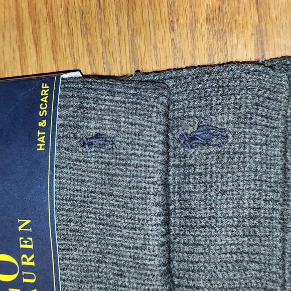 POLO RALPH LAUREN HAT & SCARF - Picture 2 of 6